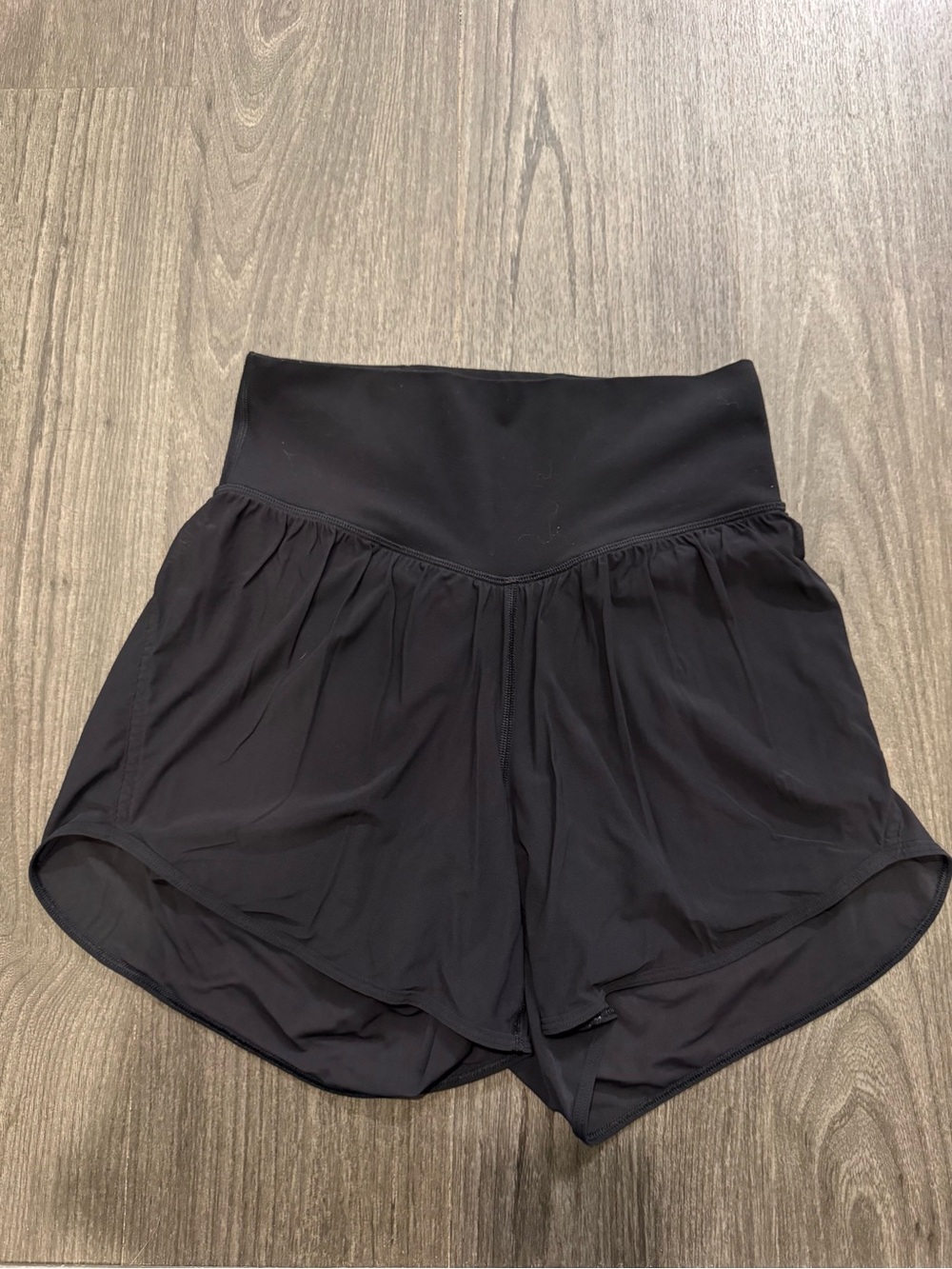 Lululemon Nulu and Mesh High Waisted Shorts